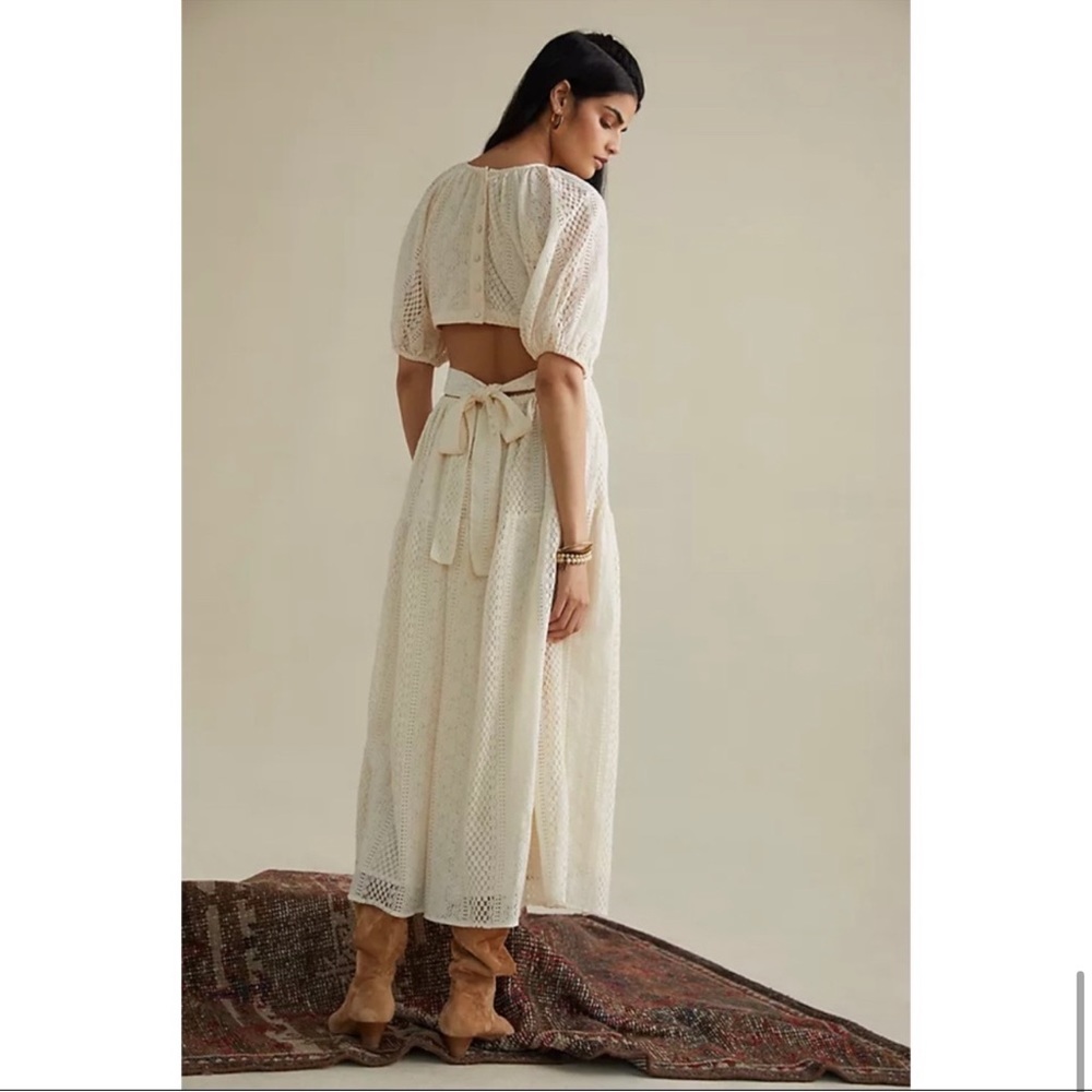 Anthropologie Verb Pallav Singhee Agneza Lace